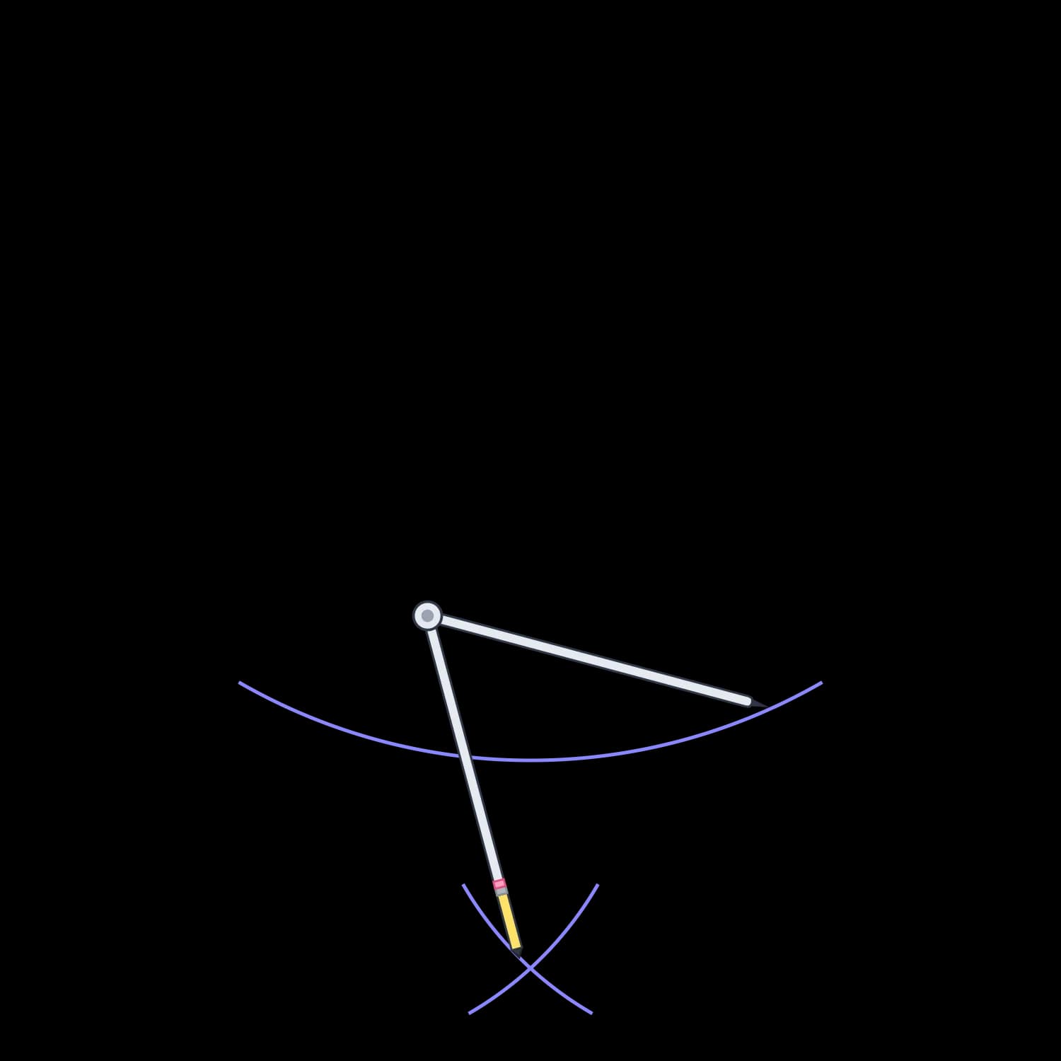 Perpendicular from Outer Point Step 4